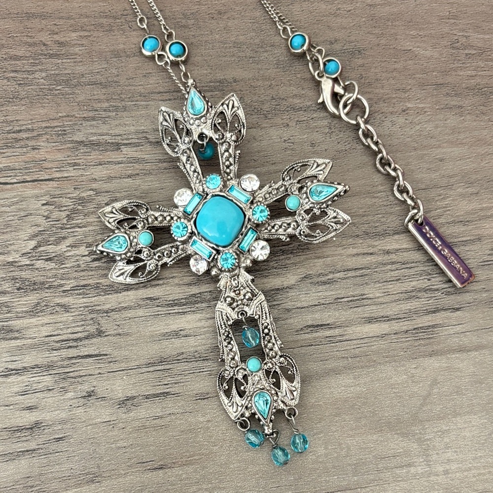 Dolce & Gabbana Cross Pendant Necklace
